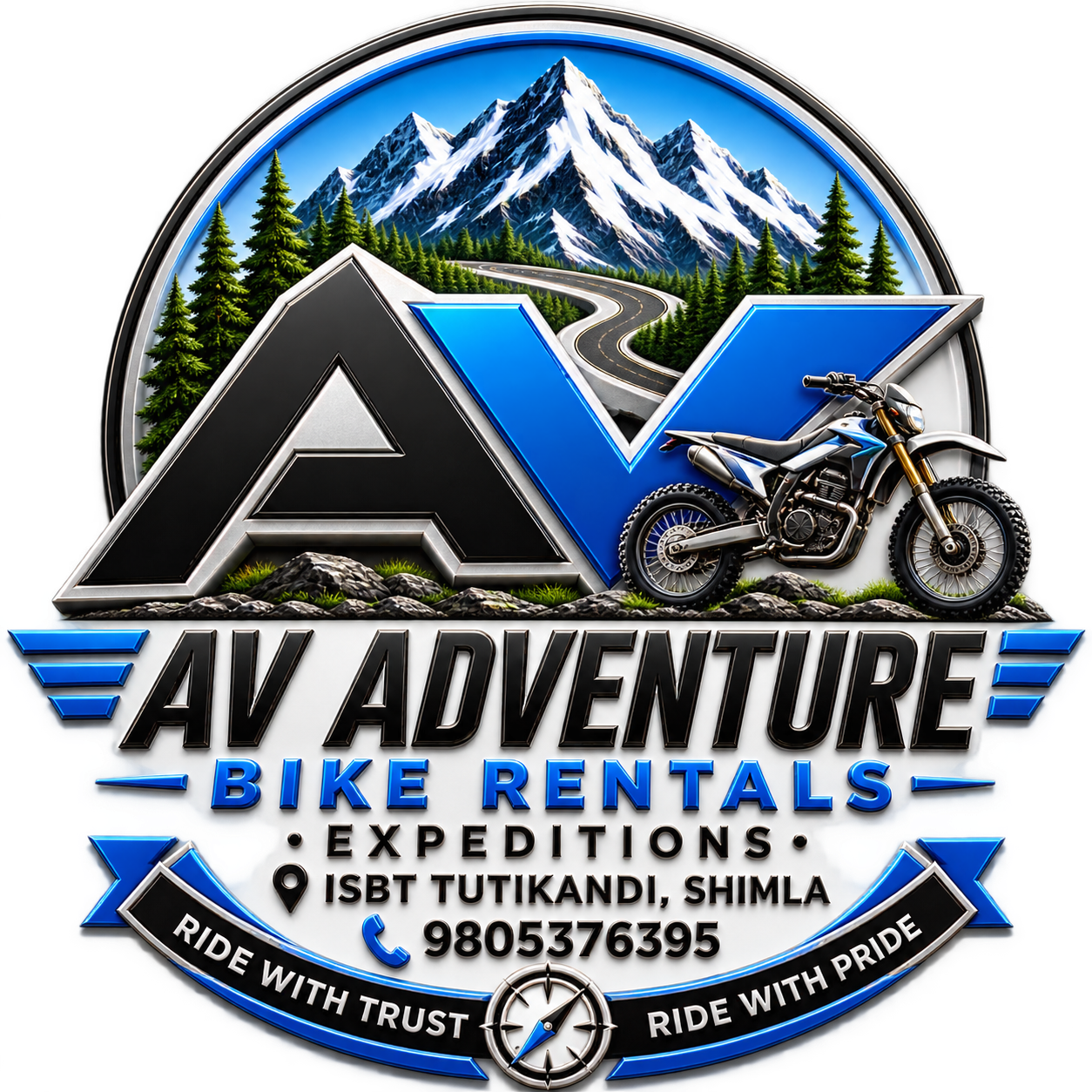 AV Bike Rentals logo